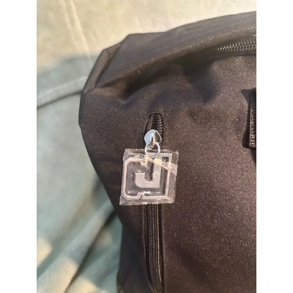 NWT Paco Rabanne Black Nylon Weekender Duffle Bag